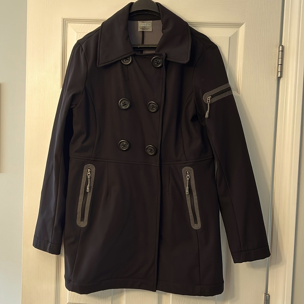 Athleta soft shell peacoat